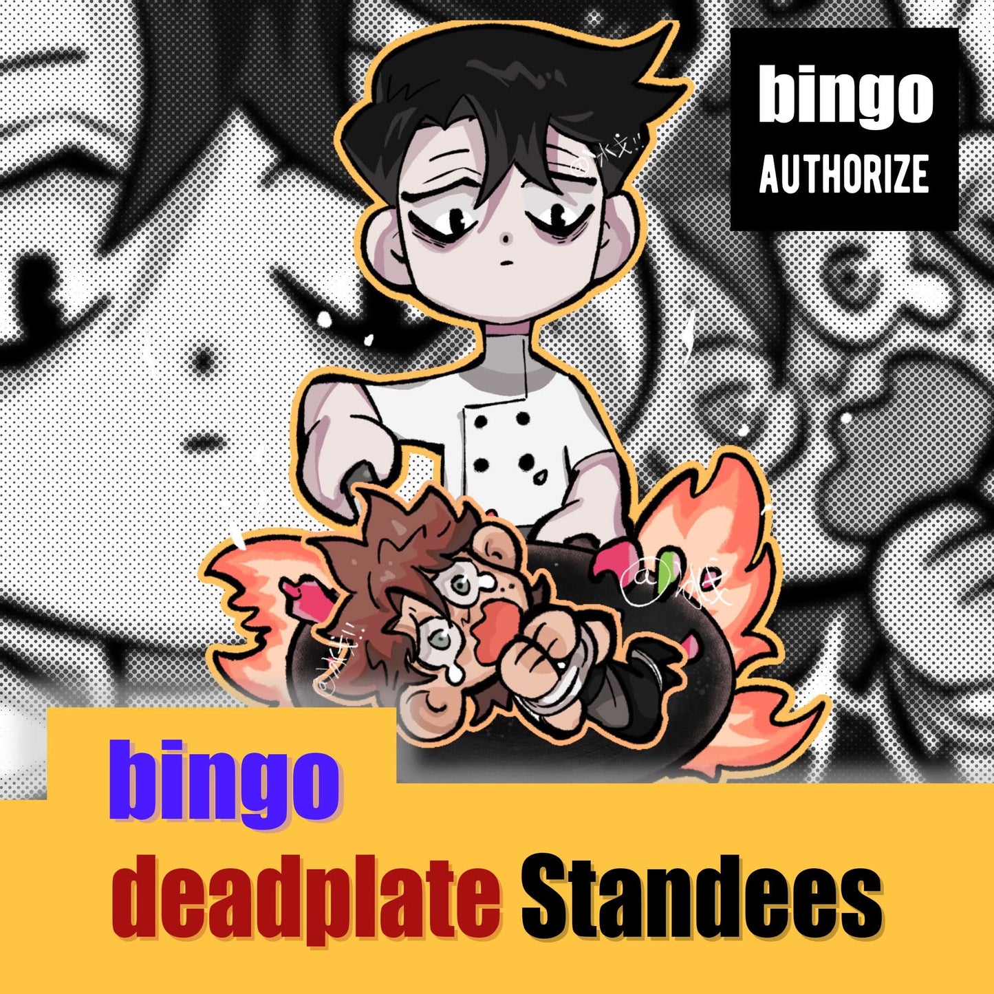 deadplate Rotating Acrylic Standees【bingo】