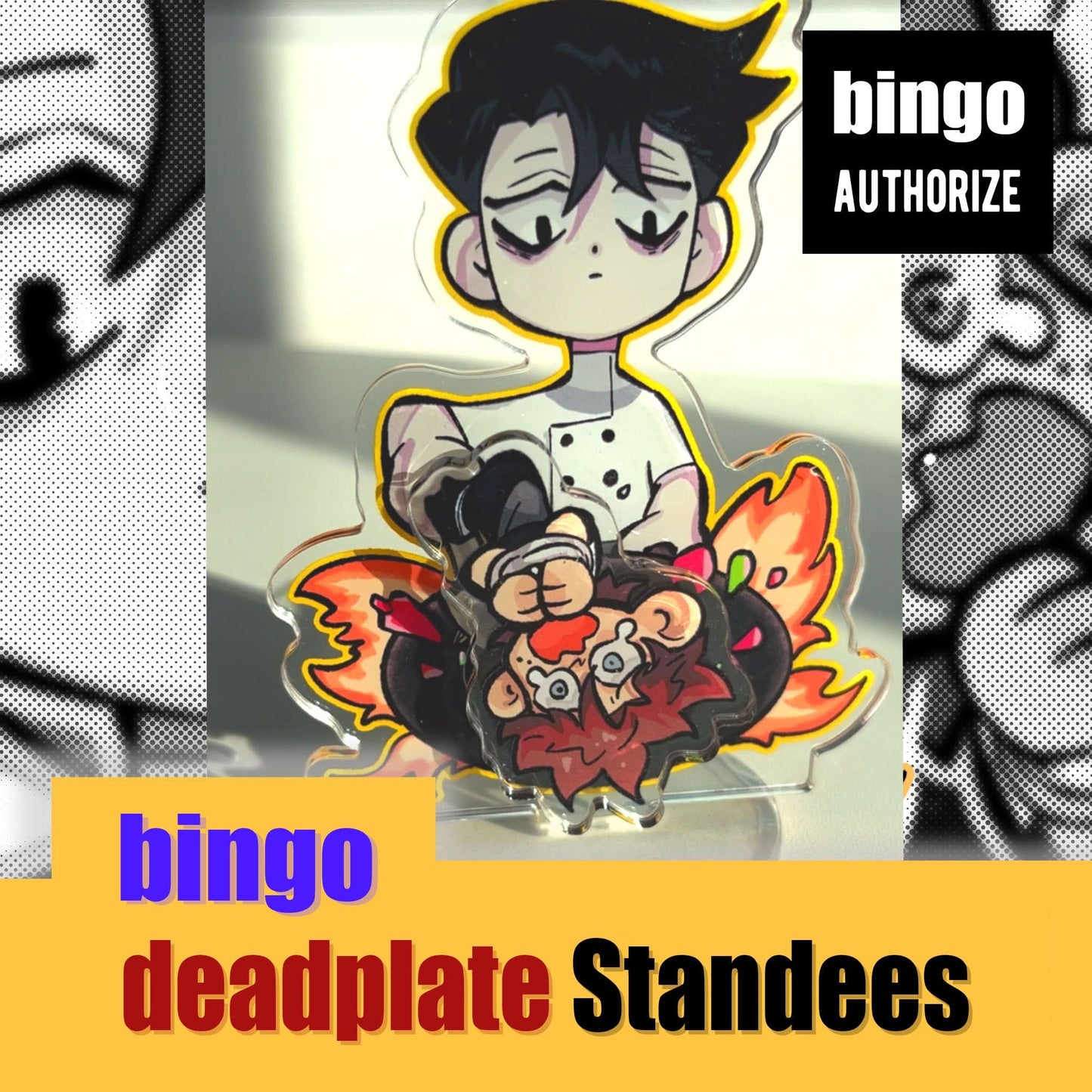 deadplate Rotating Acrylic Standees【bingo】